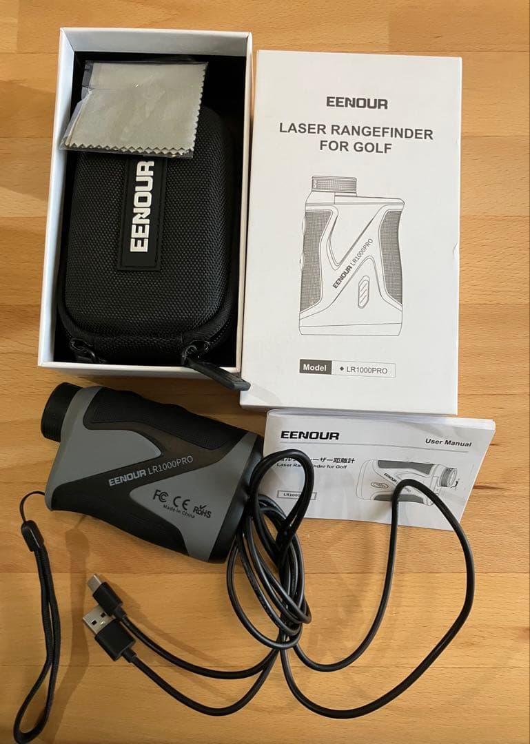 【美品・電源確認済】ゴルフ距離計 LR1000PRO EENOUR