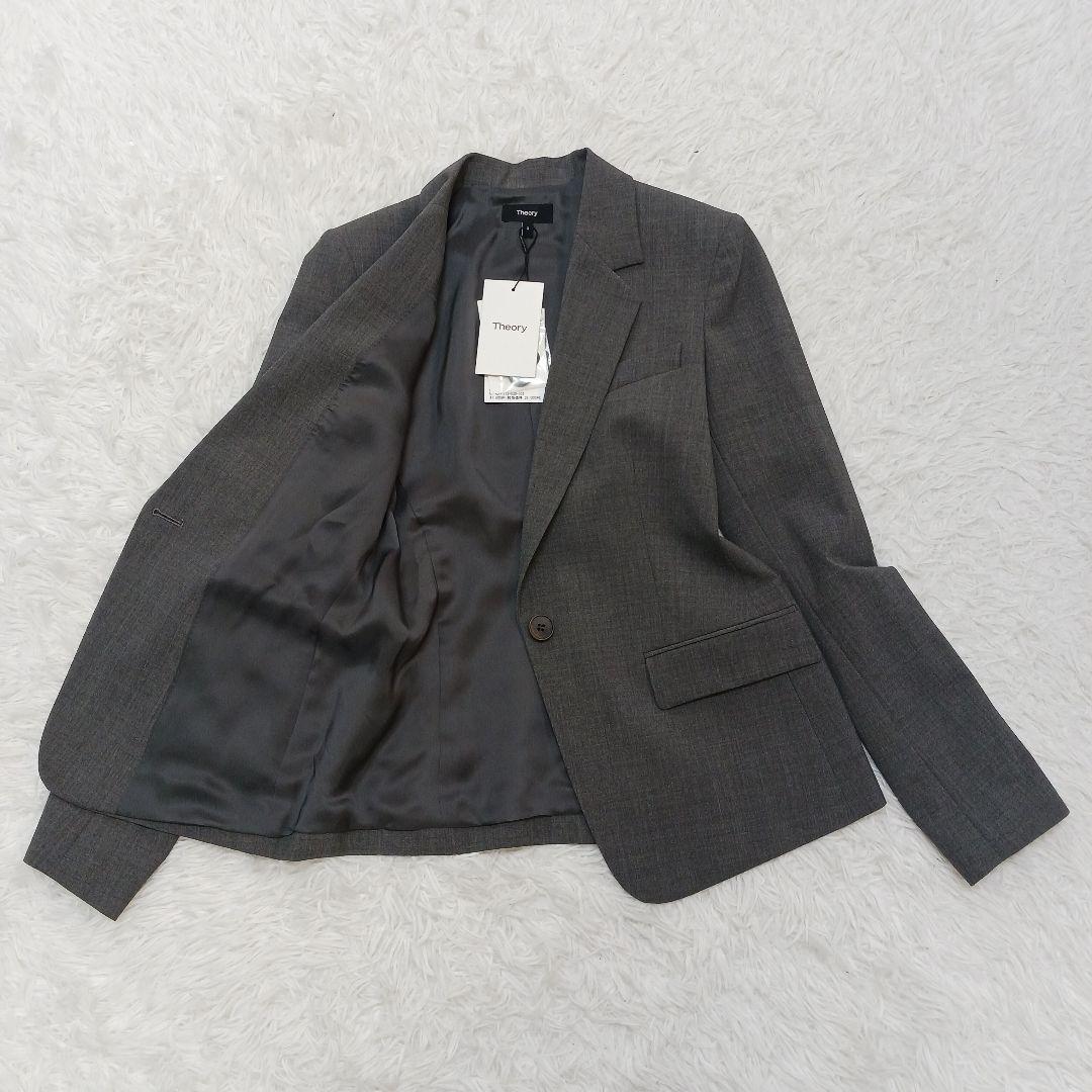 ✨新品タグ付✨2024✨Theory　GABE テーラードジャケット　グレー　2