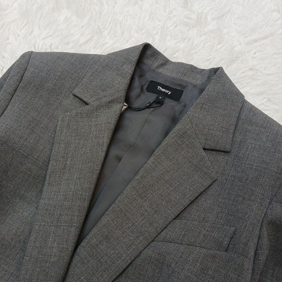 ✨新品タグ付✨2024✨Theory　GABE テーラードジャケット　グレー　2