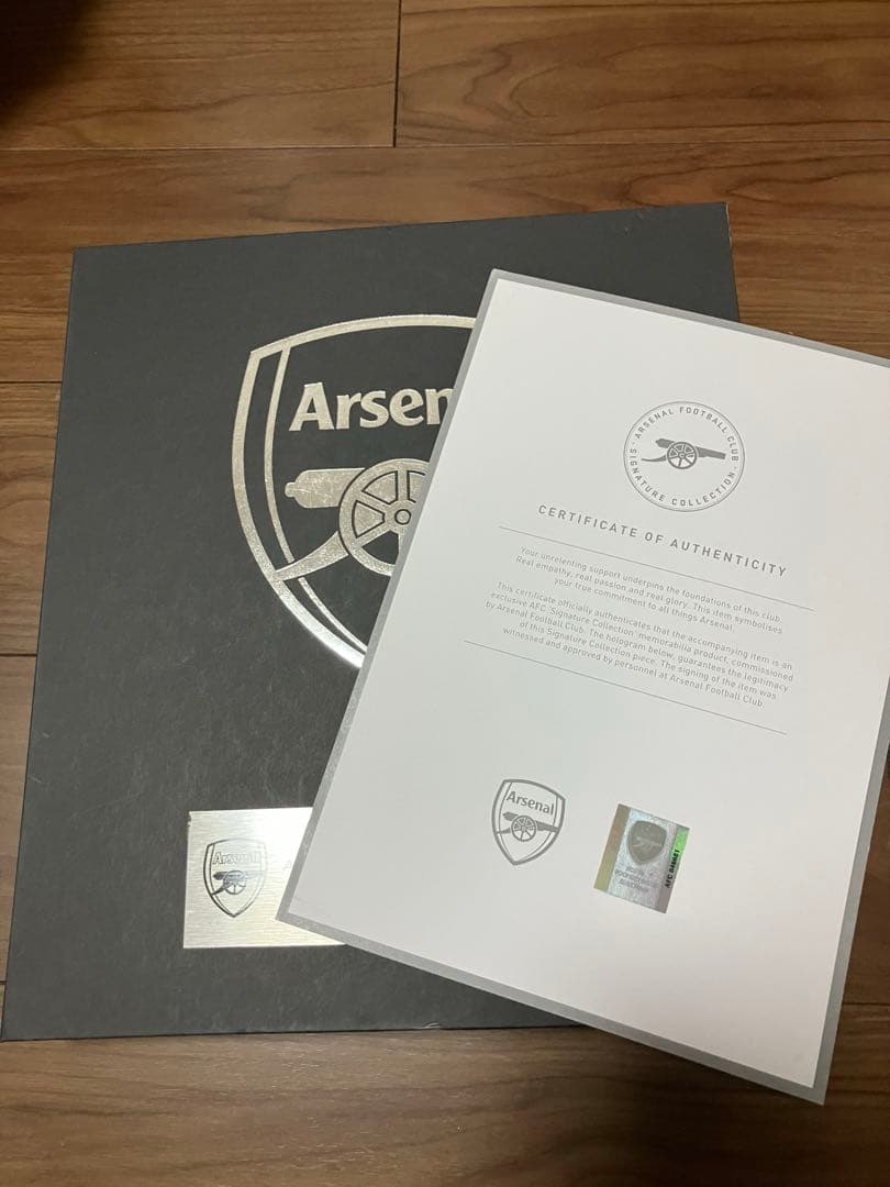 22/23 アーセナル ユニフォーム　ウーデゴール直筆サイン入り　アーセナル公式