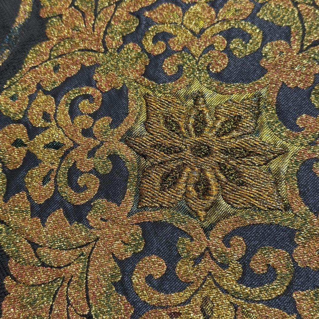 専用　m-83 葡萄唐草 アラベスク　六通 袋帯 正絹