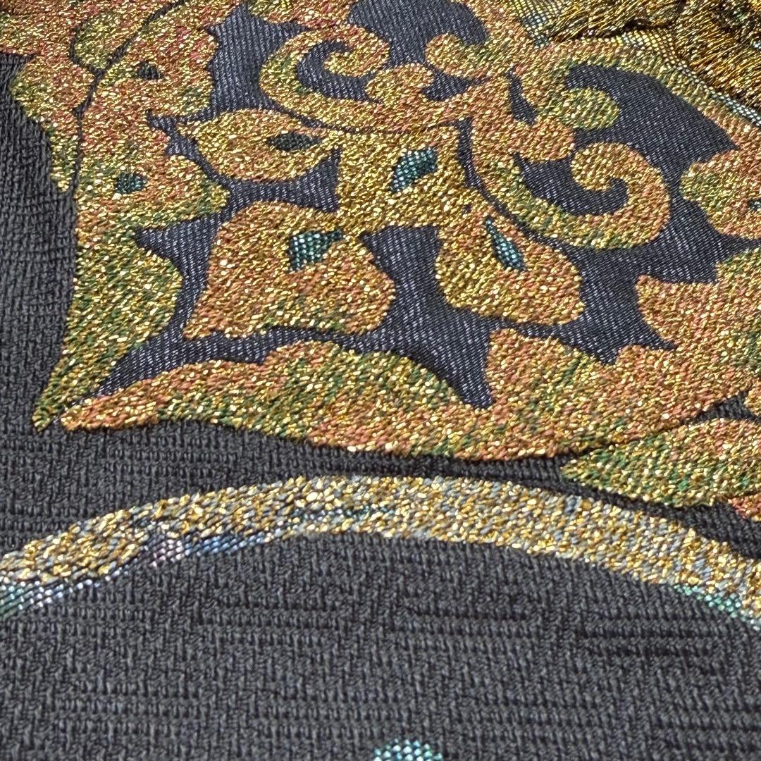 専用　m-83 葡萄唐草 アラベスク　六通 袋帯 正絹