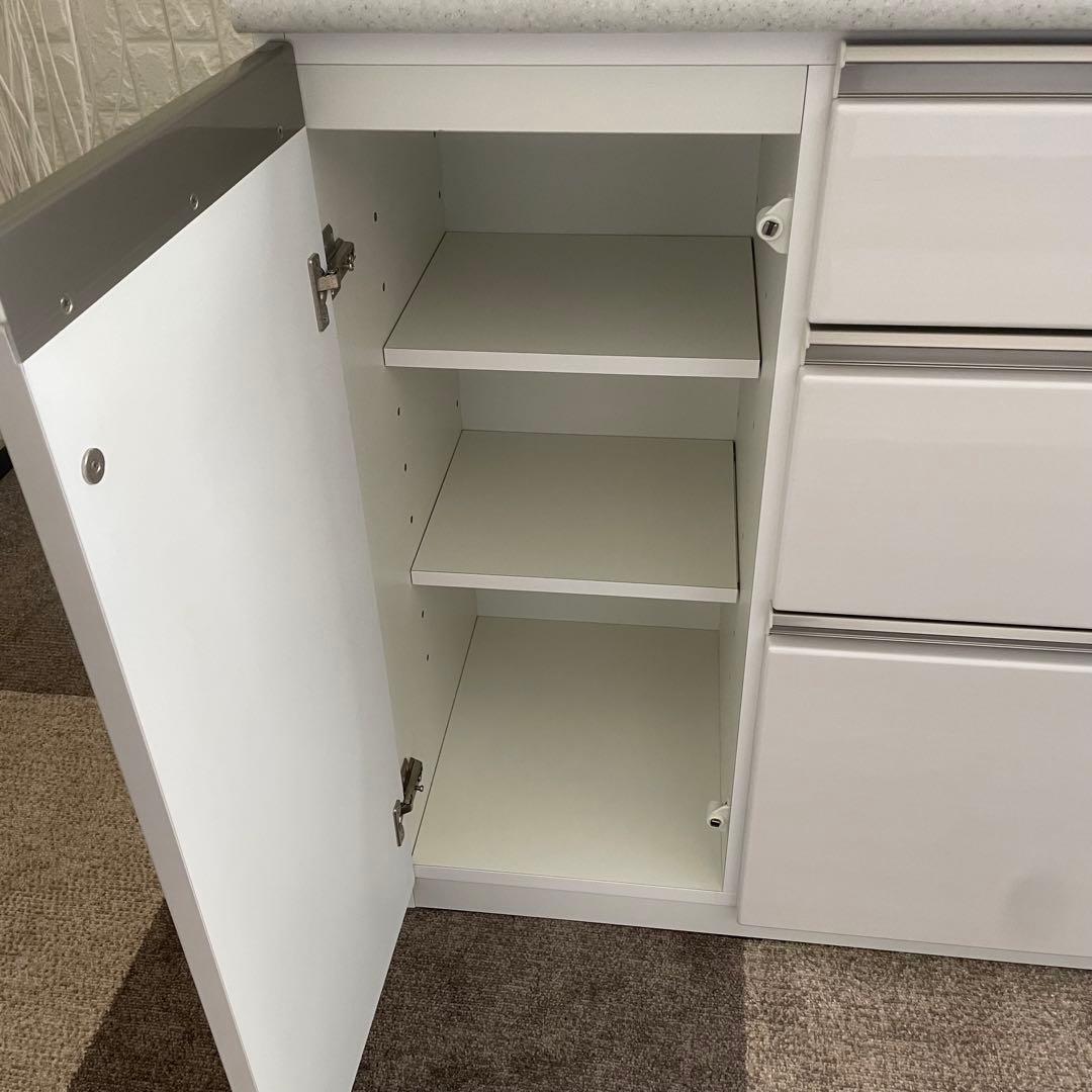 都内23区送料無料✨ニトリ✨ 食器棚　アルミナ2 幅120cm