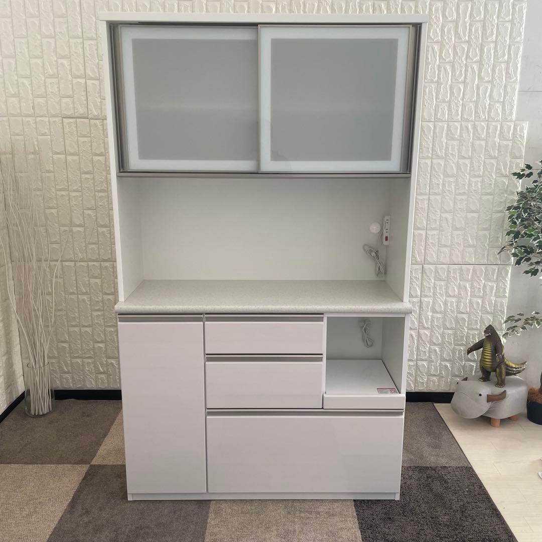 都内23区送料無料✨ニトリ✨ 食器棚　アルミナ2 幅120cm