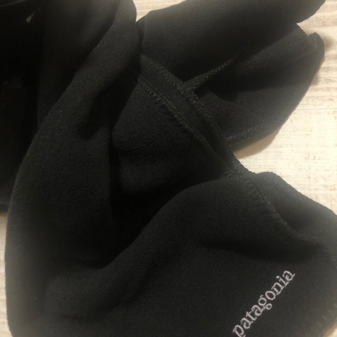 人気のブラック‼️パタゴニア マイクロ・デラックス・スカーフ フリース・マフラー