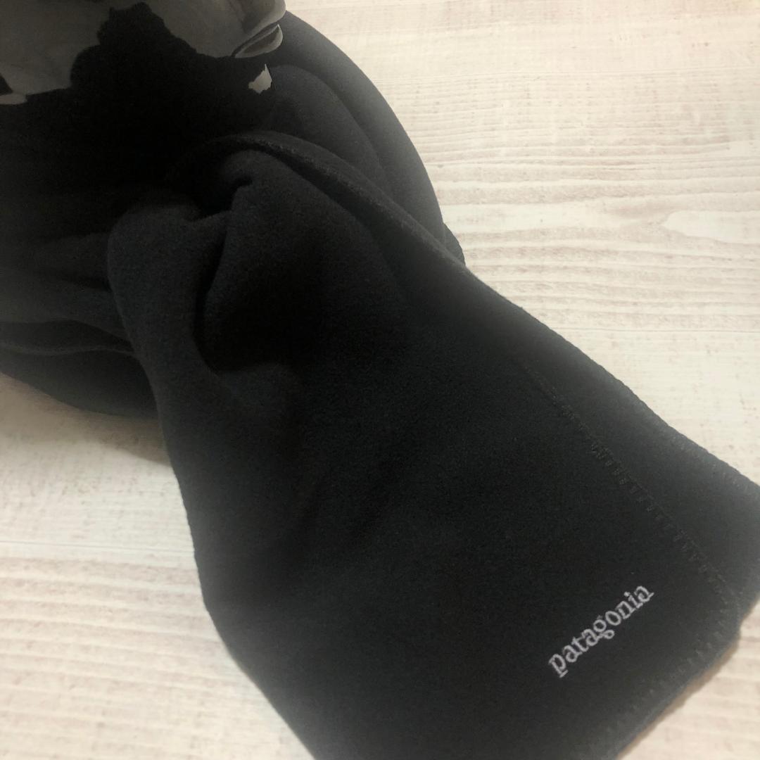 人気のブラック‼️パタゴニア マイクロ・デラックス・スカーフ フリース・マフラー