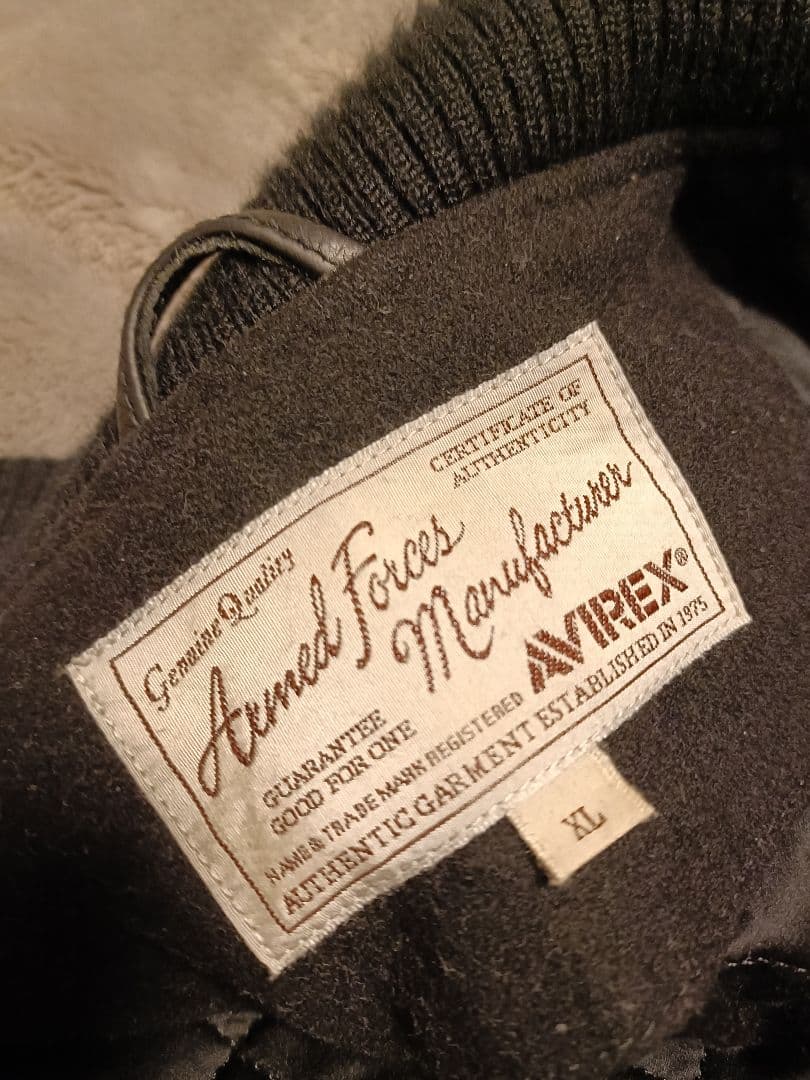 AVIREX スタジャン 6192151 XL