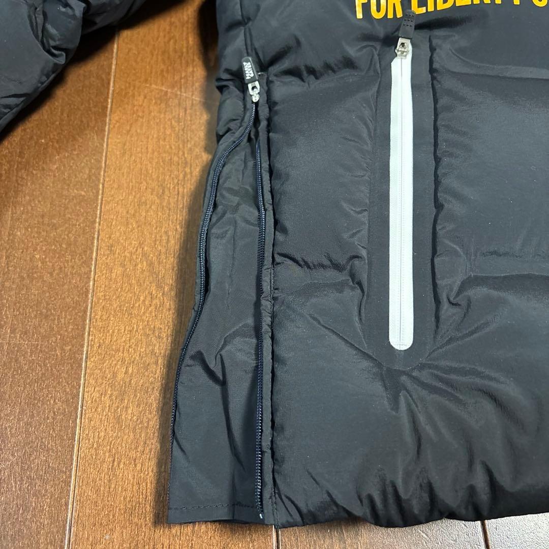 パーリーゲイツ12dダウンジャケット濃紺色サイズ4