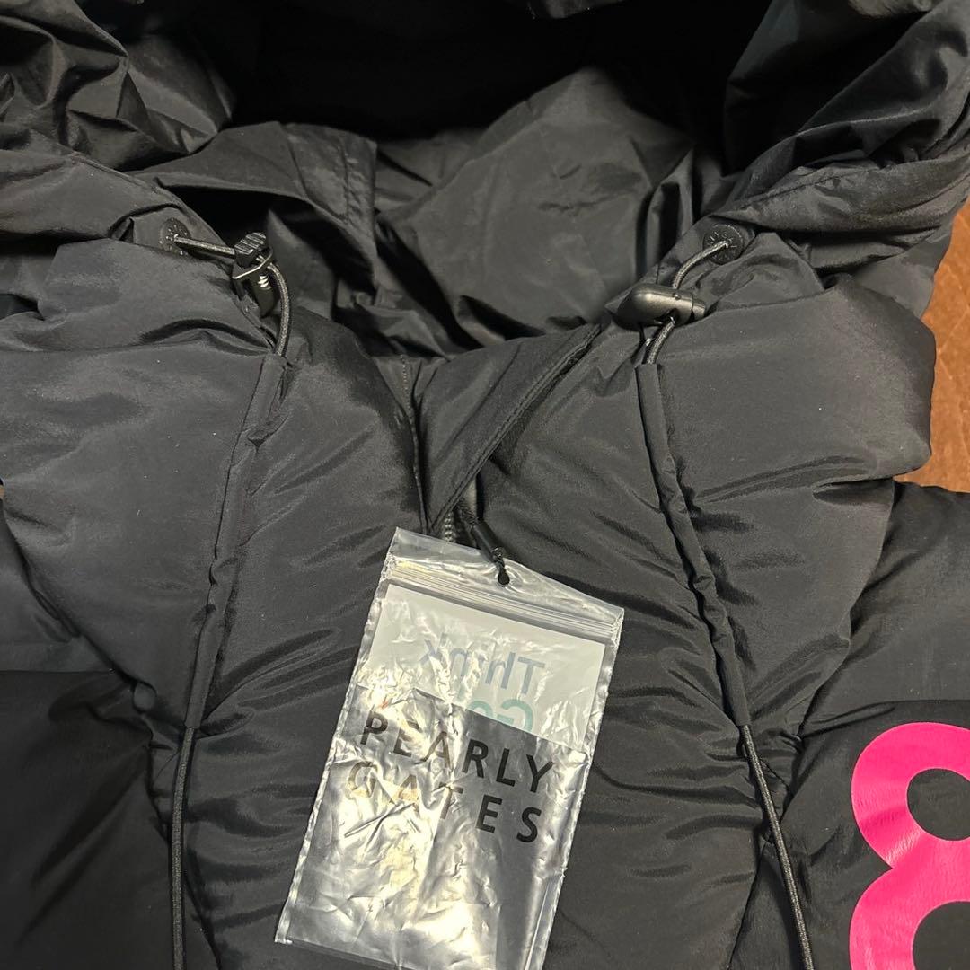 パーリーゲイツ12dダウンジャケット濃紺色サイズ4