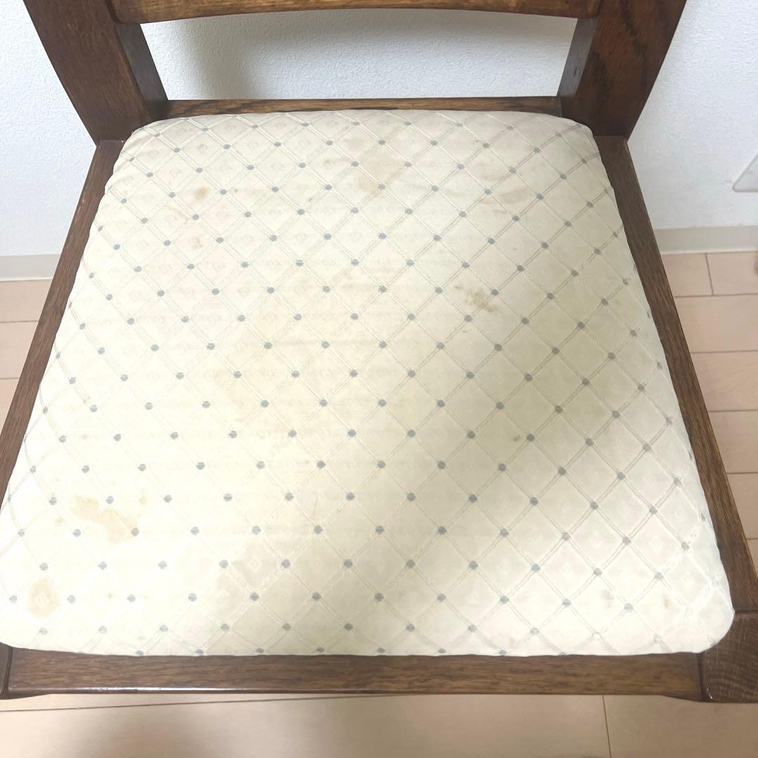 木製　ダイニングチェア アンティーク　イタリア　イタリア製　ヴィンテージ