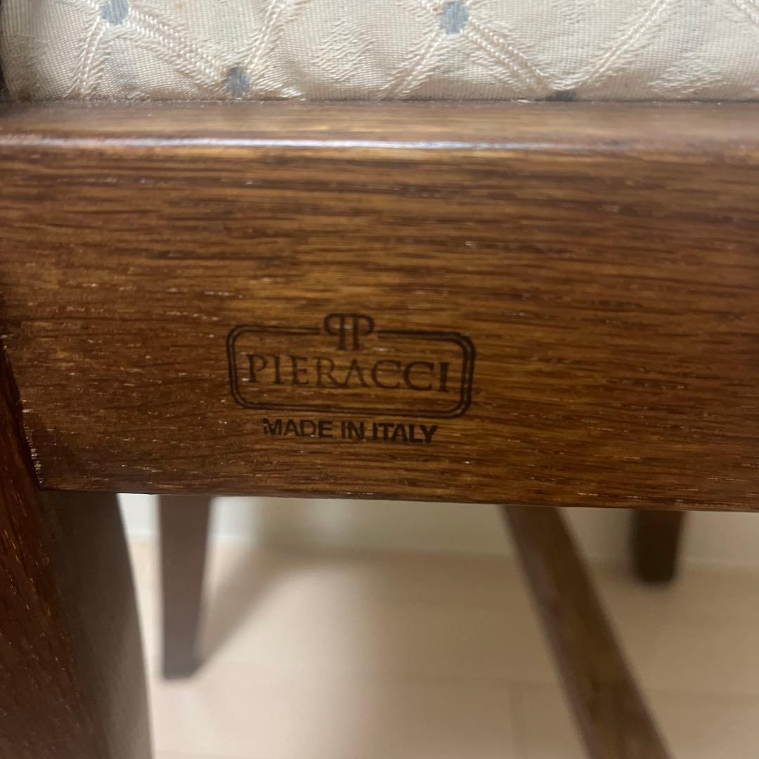 木製　ダイニングチェア アンティーク　イタリア　イタリア製　ヴィンテージ