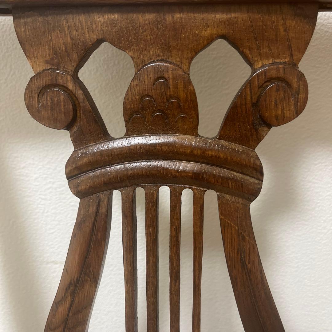 木製　ダイニングチェア アンティーク　イタリア　イタリア製　ヴィンテージ