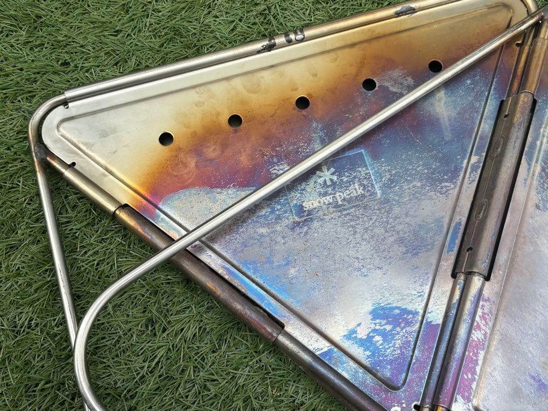 スノーピーク焚き火台L +収納ケース＋ベースプレート