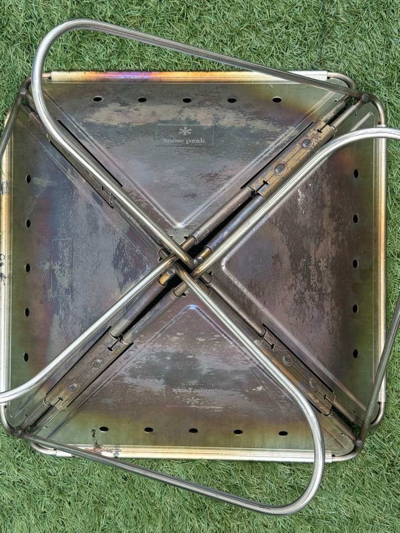 スノーピーク焚き火台L +収納ケース＋ベースプレート