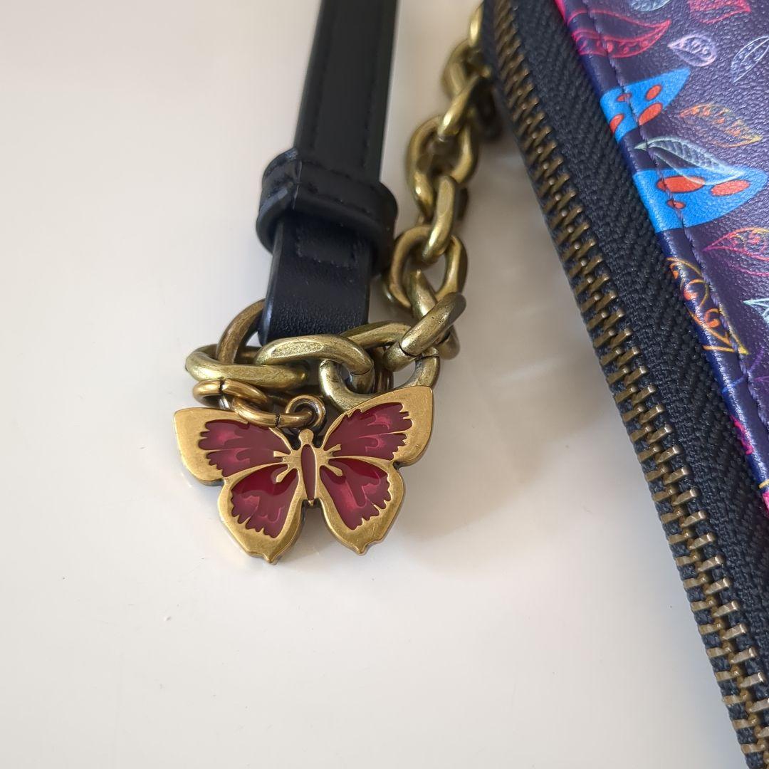 さくら！ アナスイ×ディズニーコラボ スマホショルダーバッグ 財布美品！