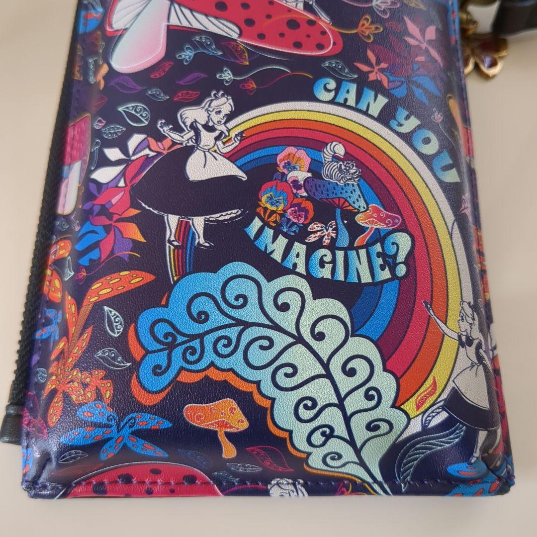 さくら！ アナスイ×ディズニーコラボ スマホショルダーバッグ 財布美品！