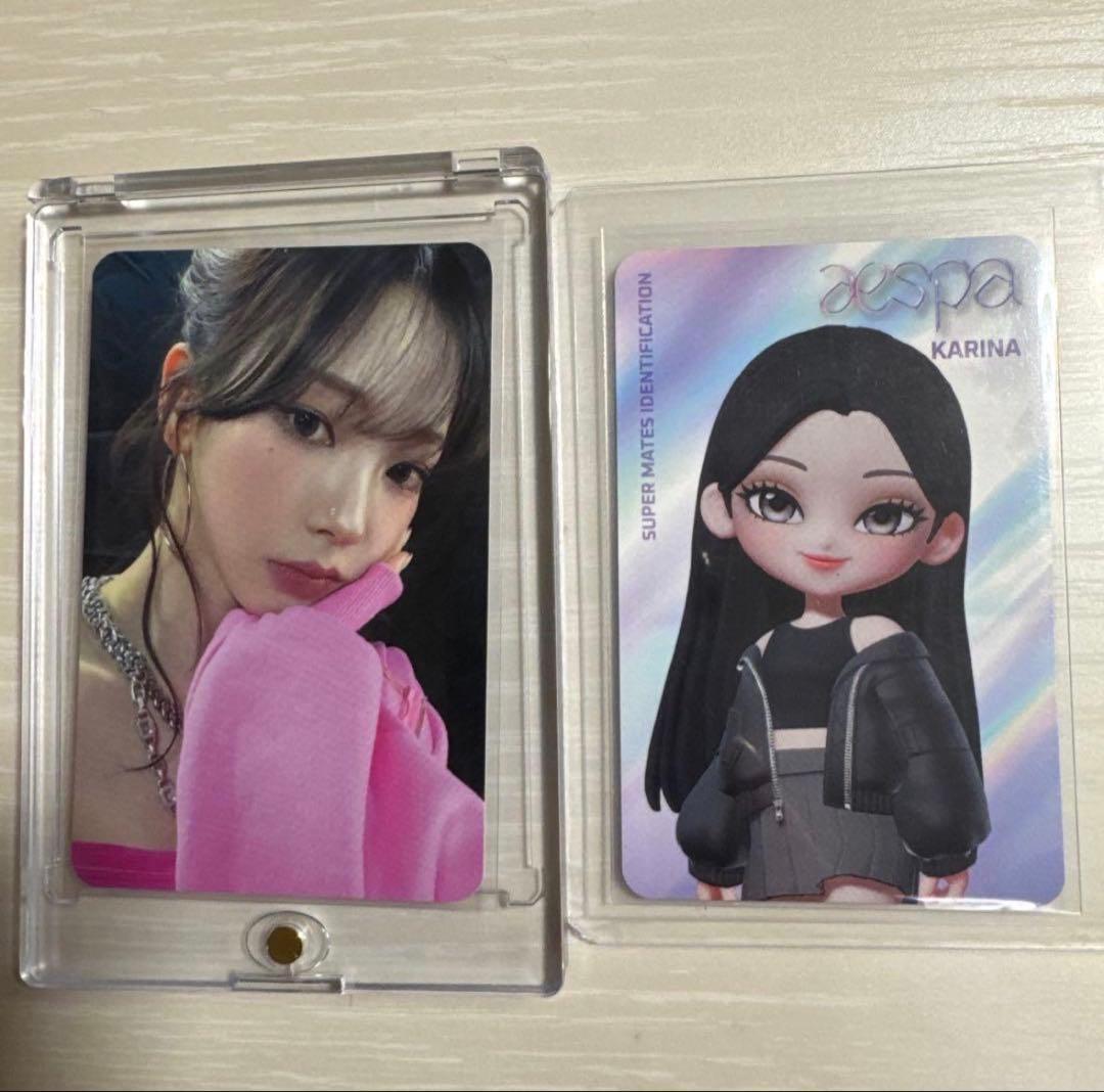 aespa SuperMates トレカ カリナ