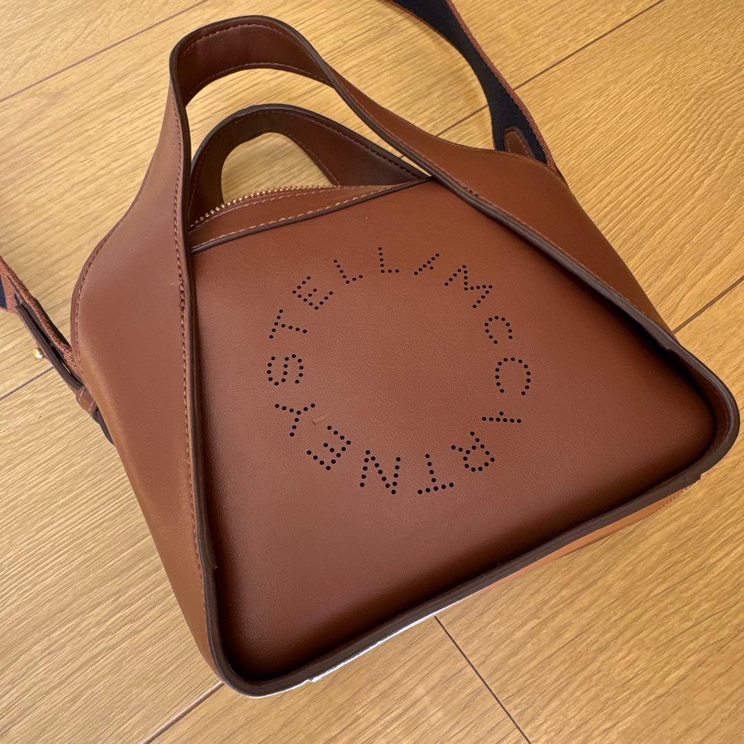STELLA McCARTNEY ブラウンショルダーバッグ