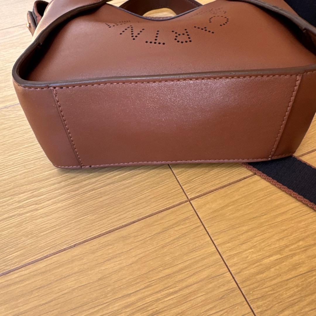 STELLA McCARTNEY ブラウンショルダーバッグ