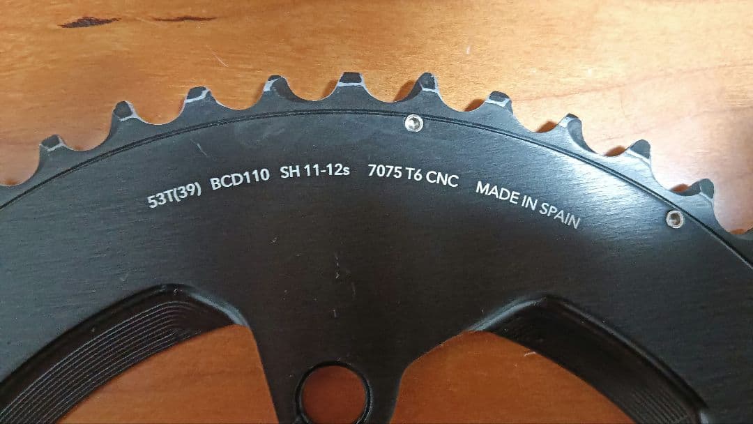 ROTOR 真円チェーンリング 53T BCD110 11&12速使用可