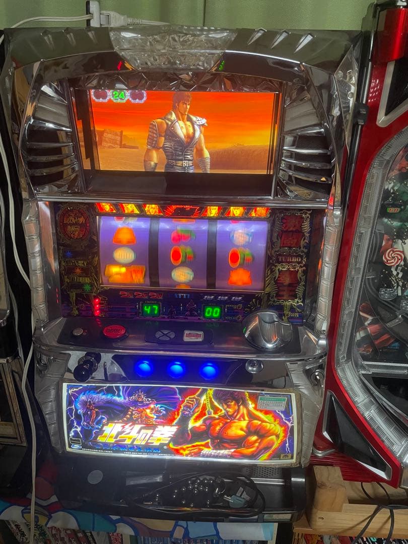 パチスロ 実機 北斗の拳 世紀末救世主伝説 不要機　5号機