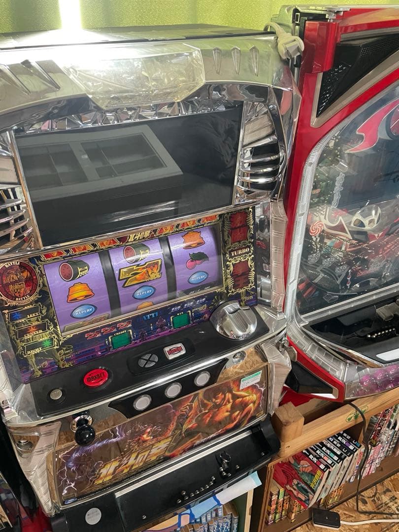 パチスロ 実機 北斗の拳 世紀末救世主伝説 不要機　5号機