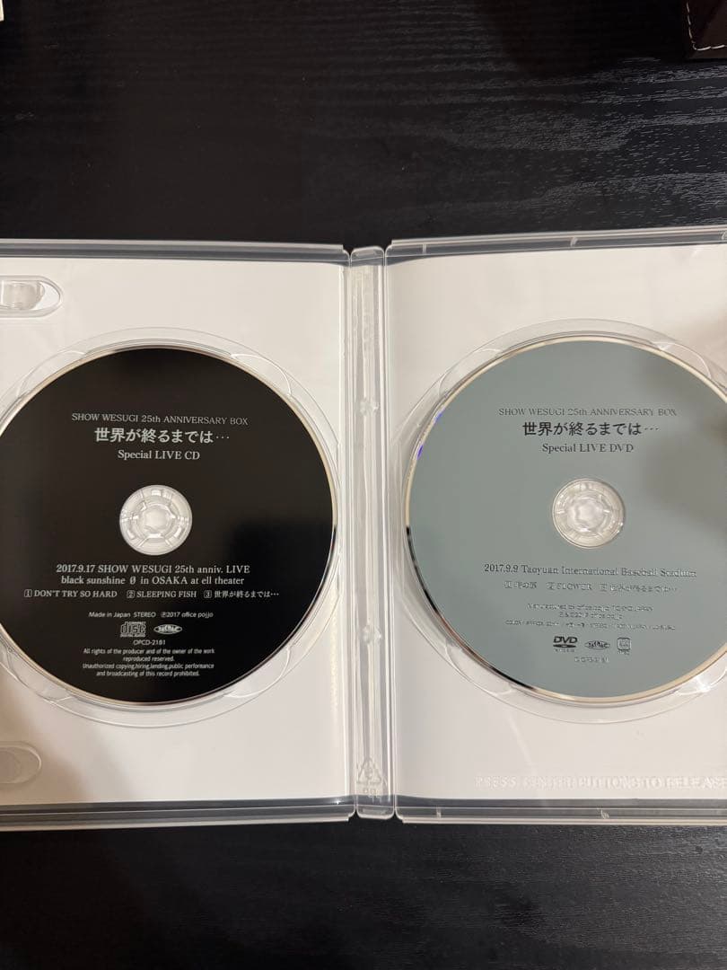 SHOW WESUGI 25th ANNIVERSARY BOX 上杉昇