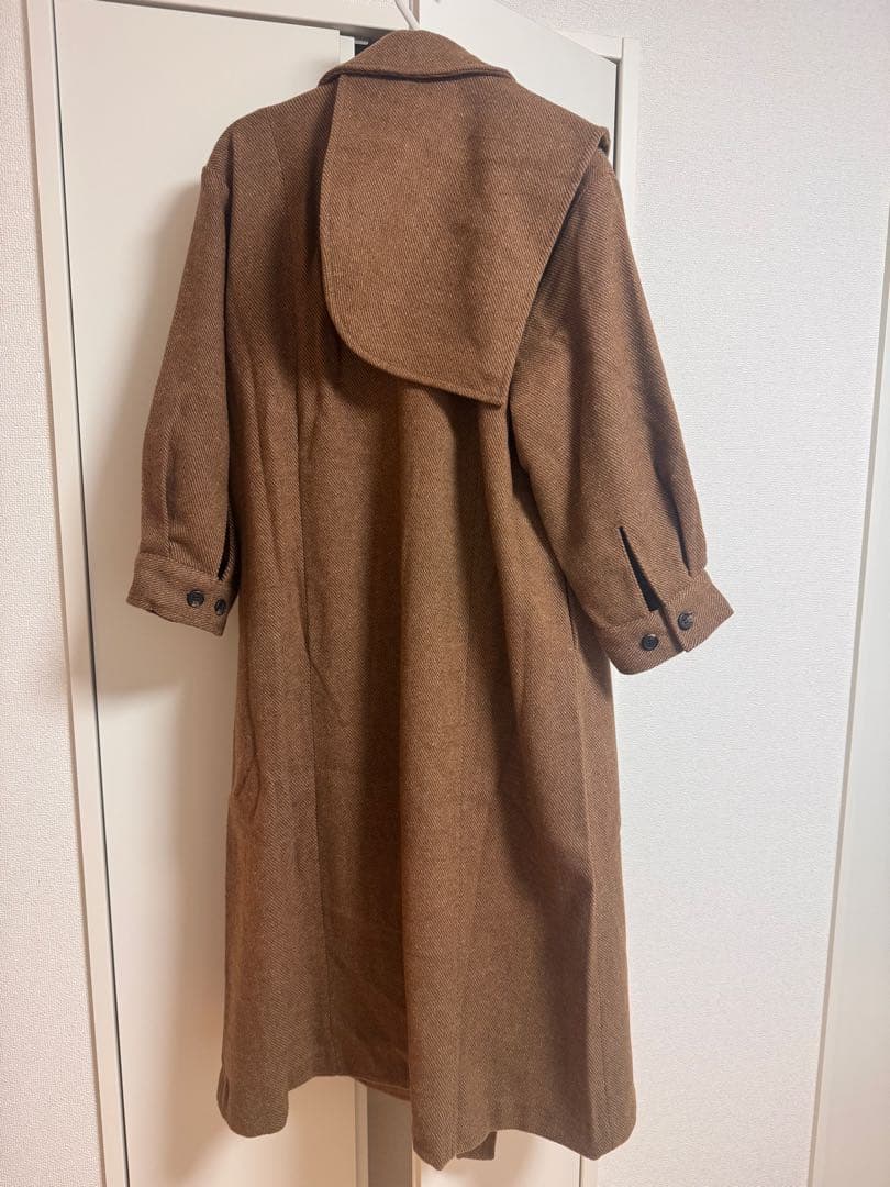 ジャケット・アウター eaphi gunpatch waist mark long coat