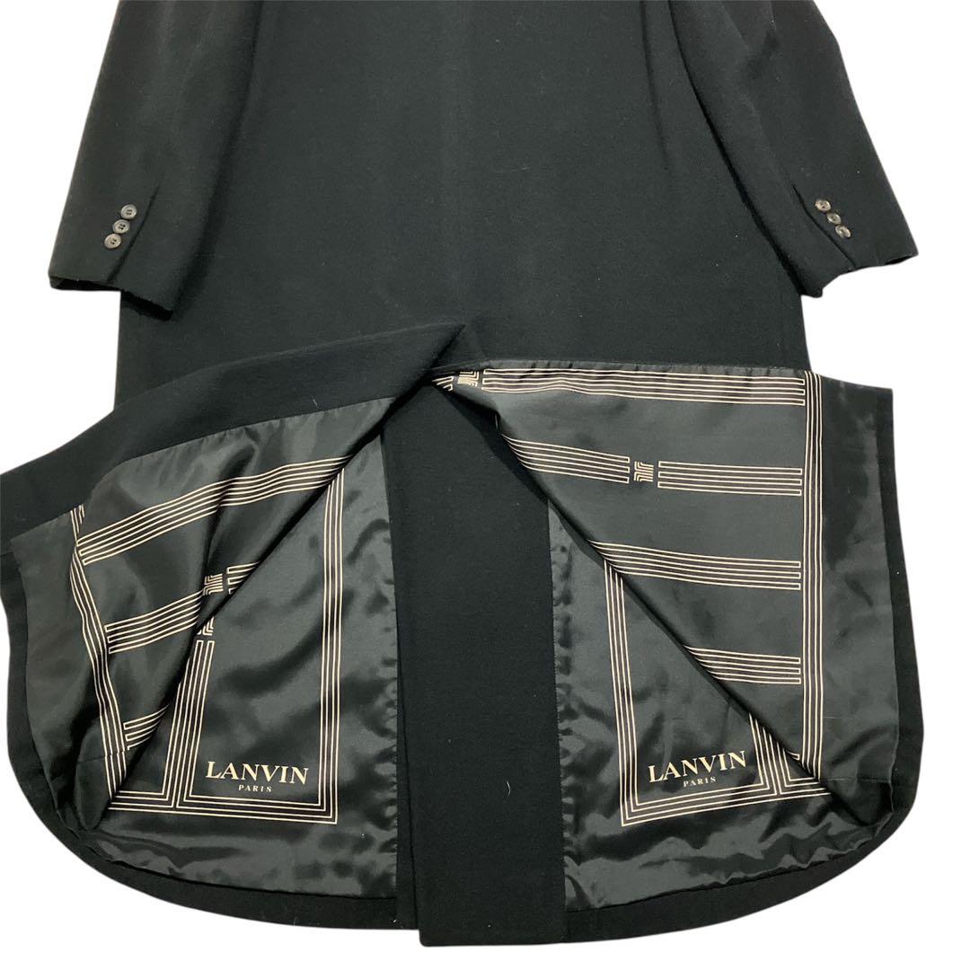 【専用品　ランバン　ウール　ロングダブルチェスターコート　XL相当