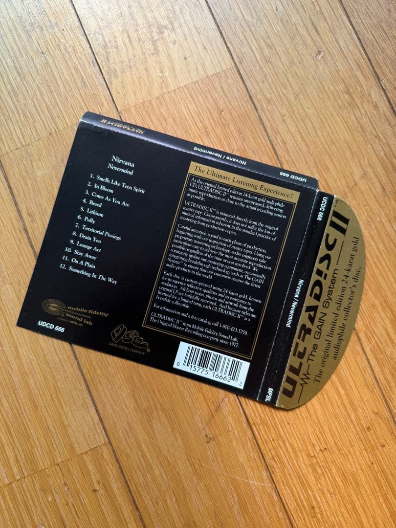 【超希少！】Nirvana - Nevermind CD MFSL