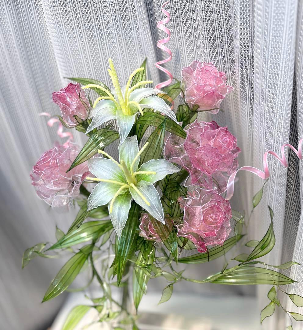 アメリカンフラワー　ディップフラワー　NO.176（2点セット）