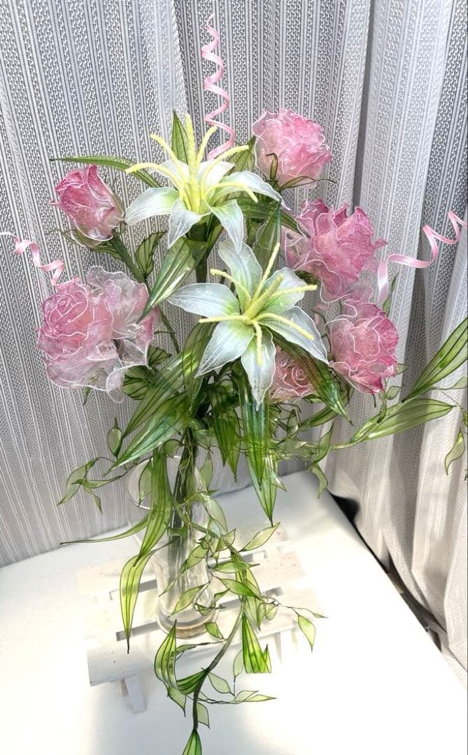 アメリカンフラワー　ディップフラワー　NO.176（2点セット）