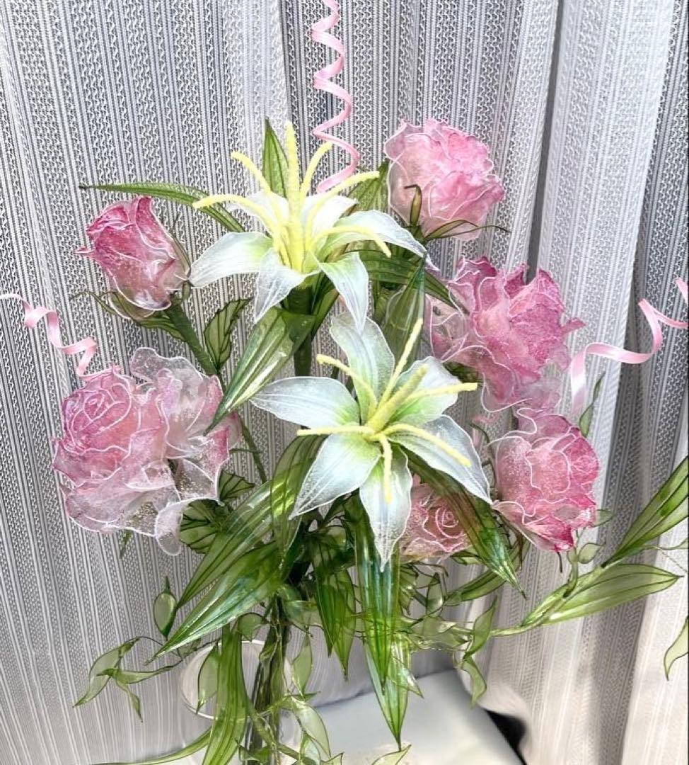 アメリカンフラワー　ディップフラワー　NO.176（2点セット）