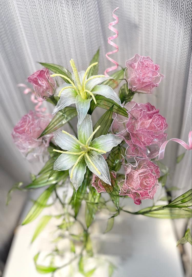 アメリカンフラワー　ディップフラワー　NO.176（2点セット）