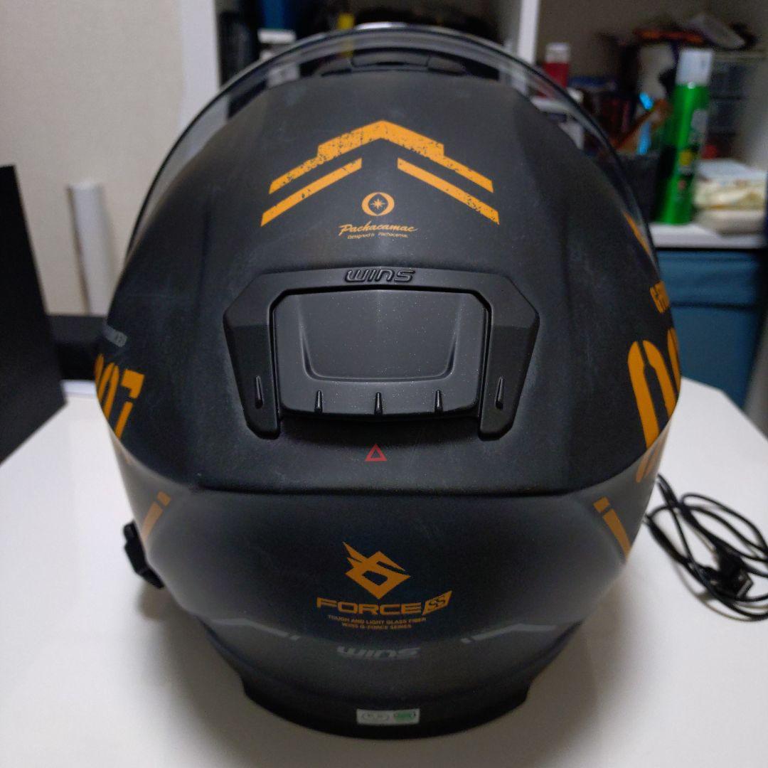 【たかちゃん】WINS G-FORCE SS フェイスガード・インカム付