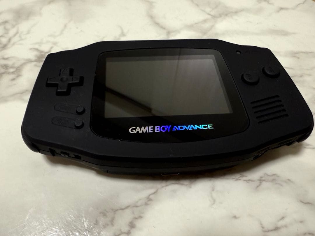 ゲームボーイアドバンス 本体 IPS液晶　カスタム　マットブラック