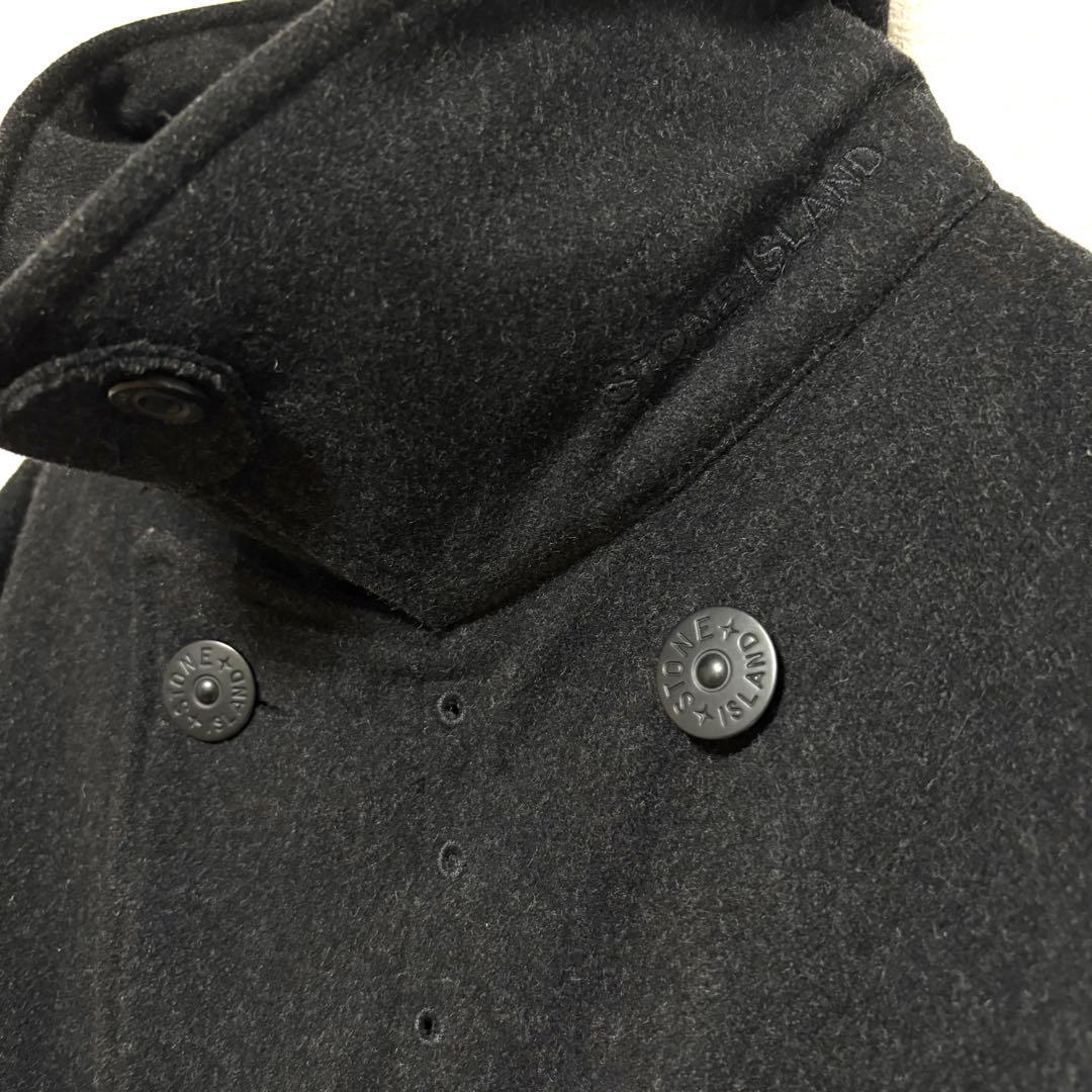 99aw/Stone /Military/Lyner Coat/黒