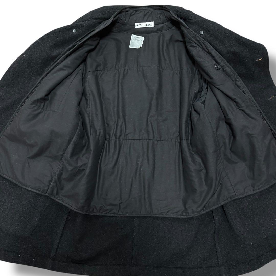 99aw/Stone /Military/Lyner Coat/黒