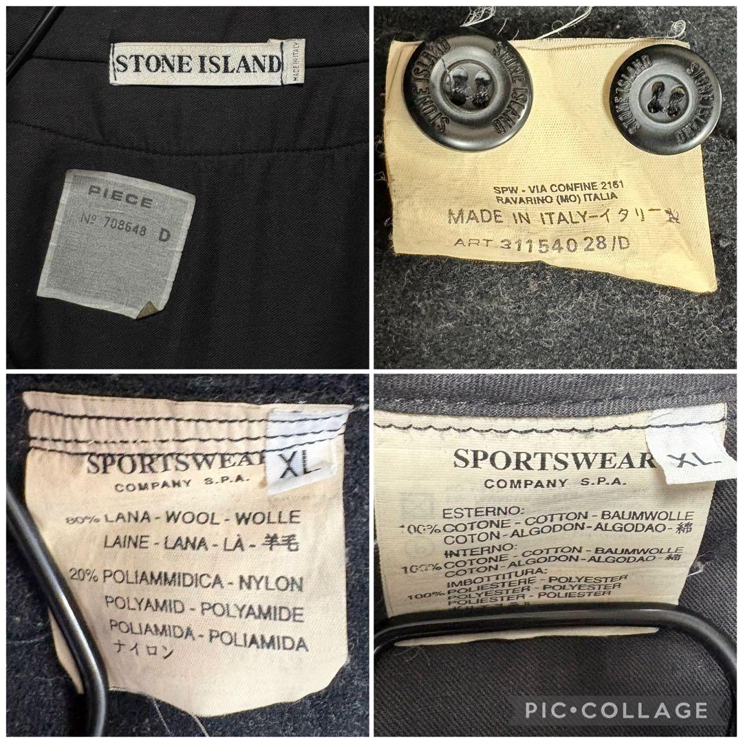 99aw/Stone /Military/Lyner Coat/黒