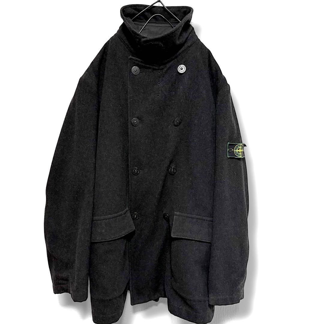 99aw/Stone /Military/Lyner Coat/黒