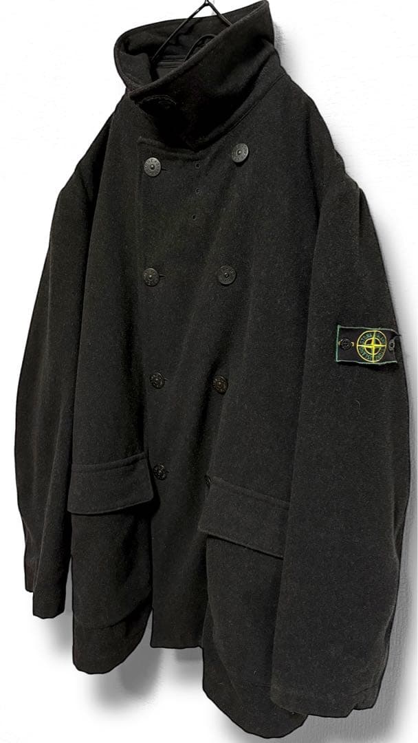 99aw/Stone /Military/Lyner Coat/黒