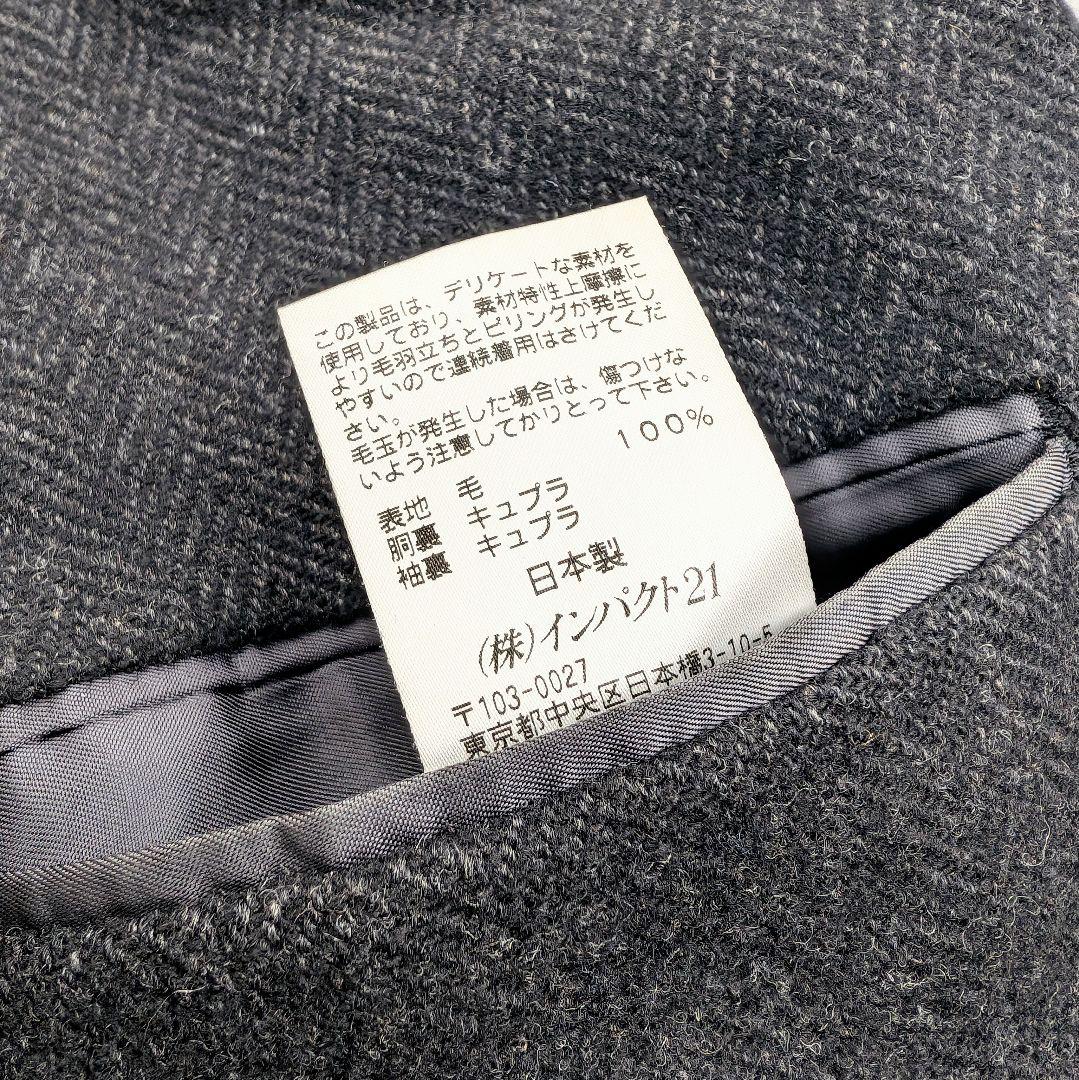 ポロバイラルフローレン テーラードジャケット ヘリンボーン ウール100%