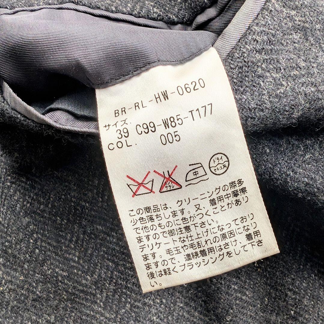 ポロバイラルフローレン テーラードジャケット ヘリンボーン ウール100%