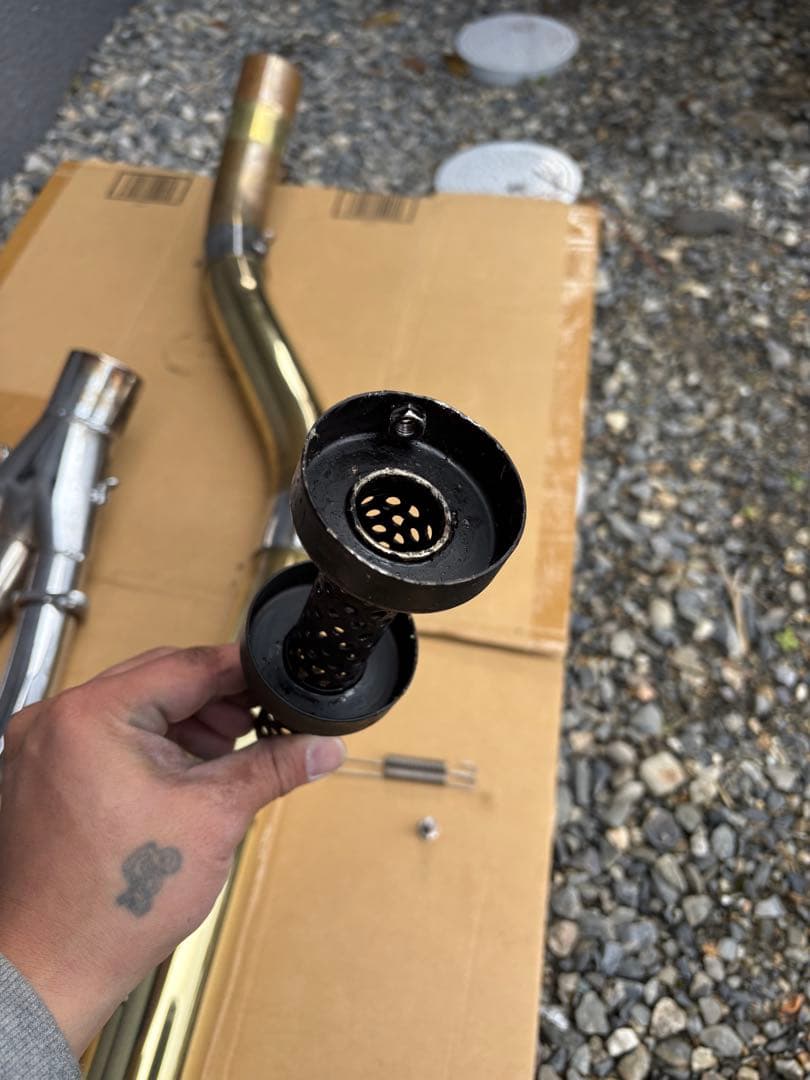 GT380 KING菅　真鍮