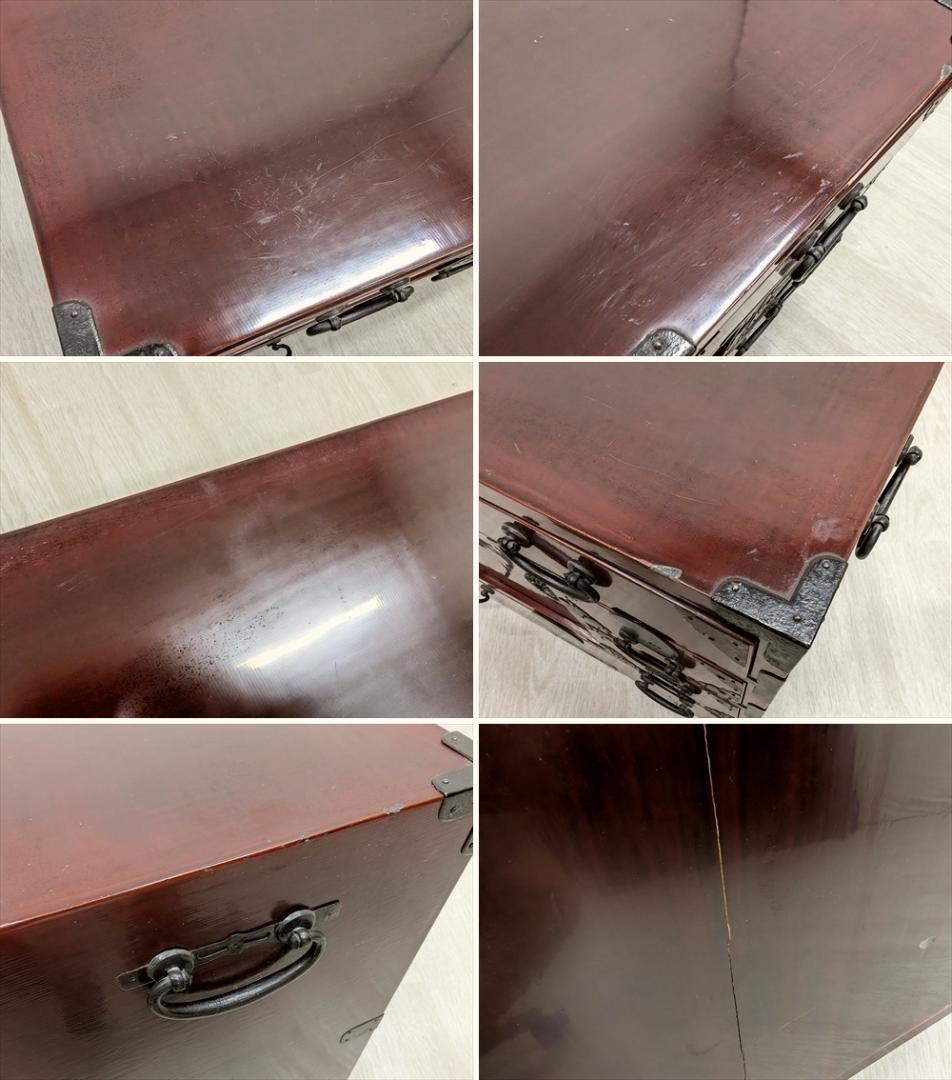 引戸　時代小物箪笥　タンス　箪笥　たんす　収納　小引き出し　小振り　抽斗　民藝