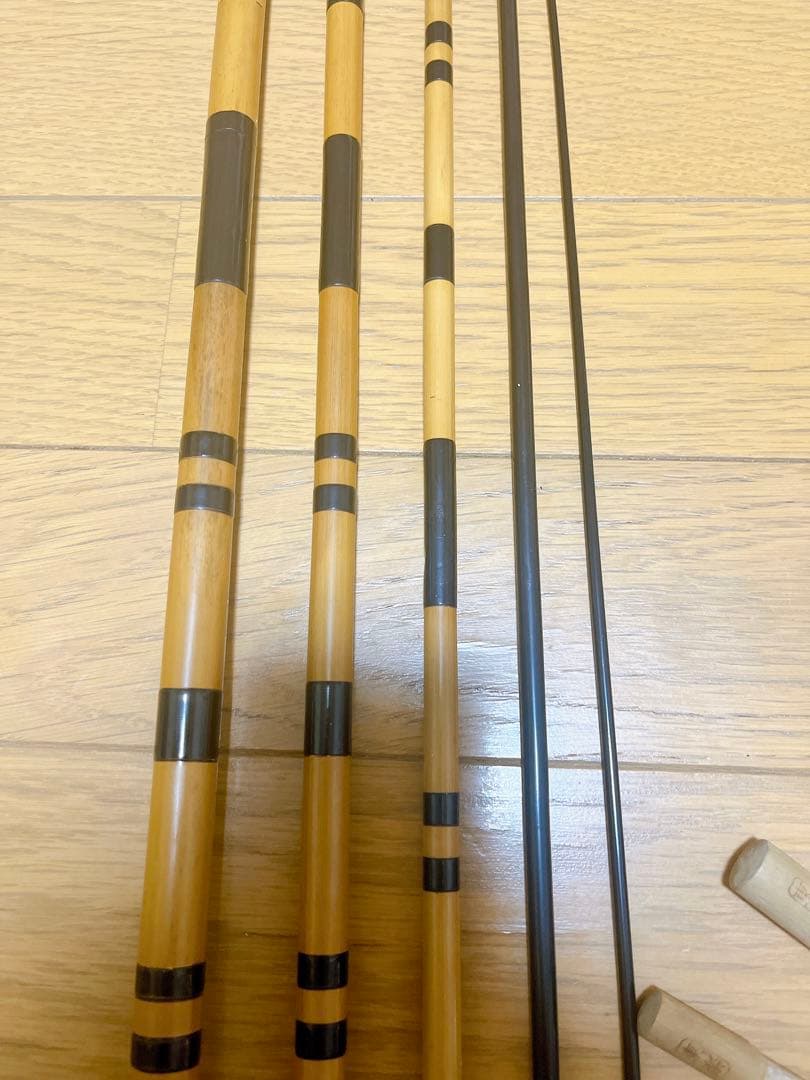 希少　竹竿　東楽　残菊　15.2尺　へら竿