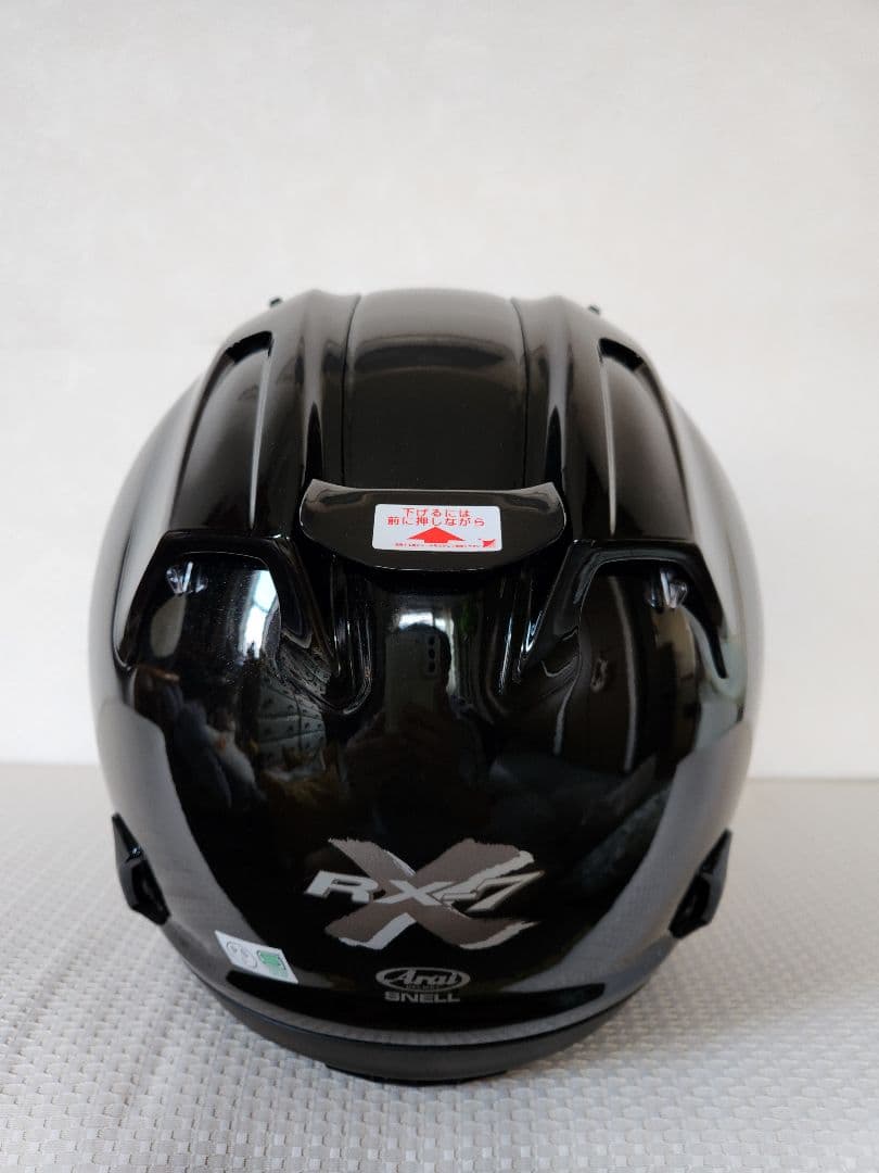 Arai RX-7X グラスブラック フルフェイスヘルメット