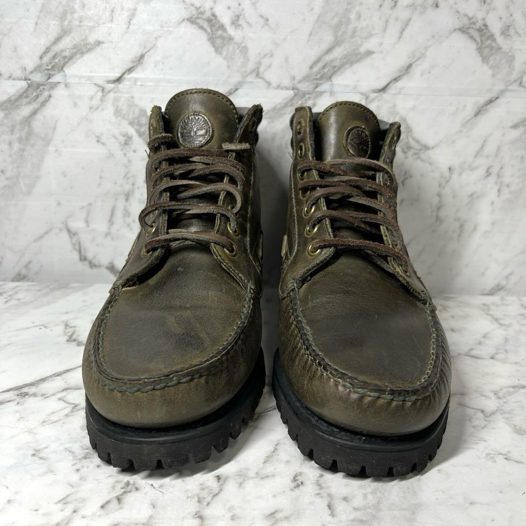 【美品】ティンバーランド・レザー デッキシューズ・別注・オープニングセレモニー