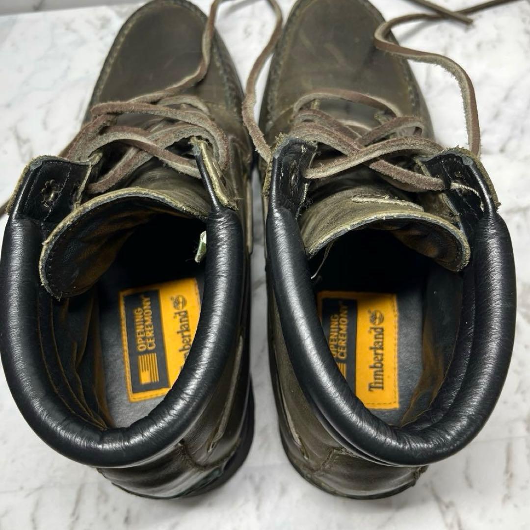 【美品】ティンバーランド・レザー デッキシューズ・別注・オープニングセレモニー