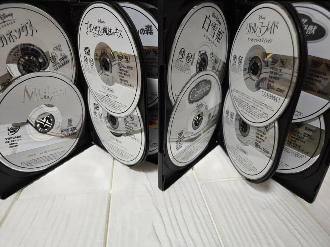 ディズニー　プリンセス　モアナ　ラプンツェル　DVD レンタル